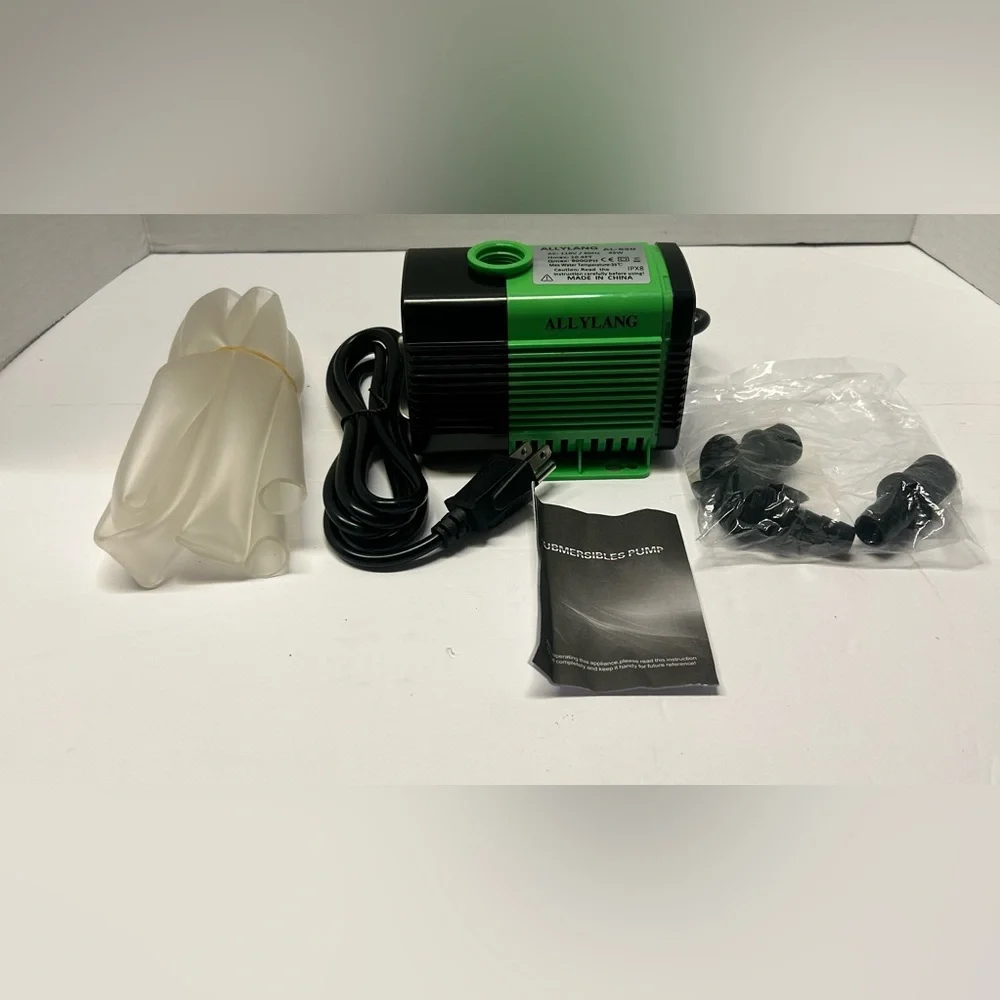 Allylang 800GPH‎ Submersible Water Pump Ultra Quiet for Fish Tank PondAquarium